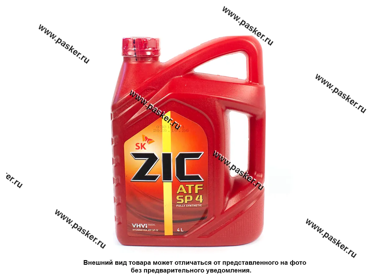 Масло ZIC ATF SP 4 4л 162646-0